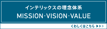 インテリックスの理念体系　MISSION VISION VALUE